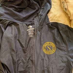 Hooded men's Salty Crew windbreaker